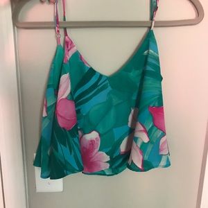 Mumu summer crop top